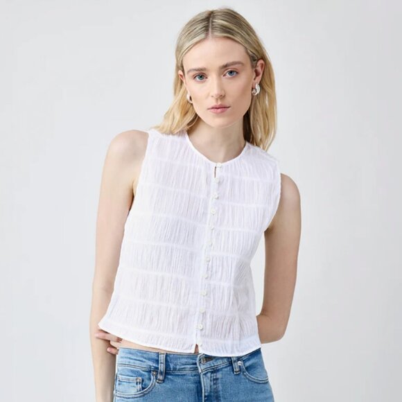Frame smocked tank - Picture 1 of 9